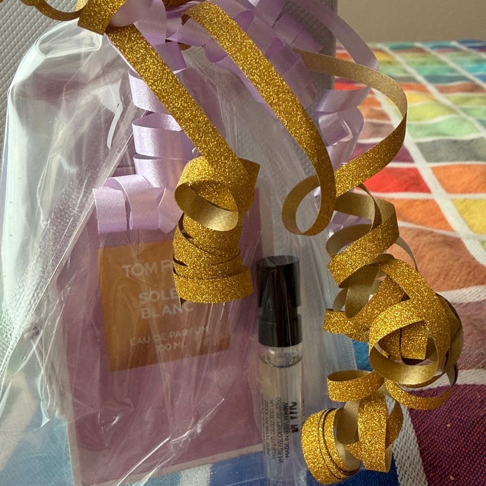 💐💛💐 Tom Ford Soleil Blanc car freshener bundle with Gold and Purple Accents💐💛💐 - Picture 5 of 8